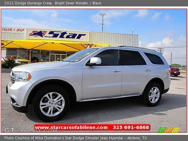 2011 Dodge Durango Crew in Bright Silver Metallic
