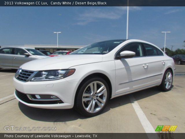 2013 Volkswagen CC Lux in Candy White