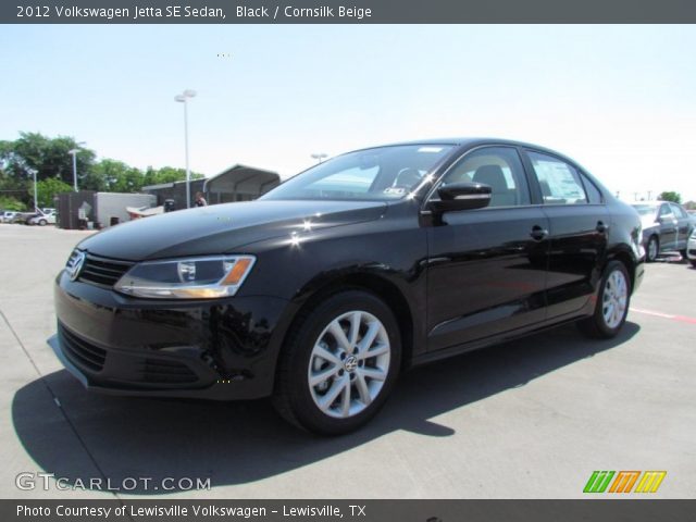 2012 Volkswagen Jetta SE Sedan in Black