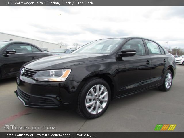 2012 Volkswagen Jetta SE Sedan in Black