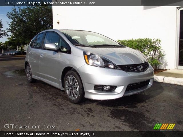 2012 Honda Fit Sport in Alabaster Silver Metallic