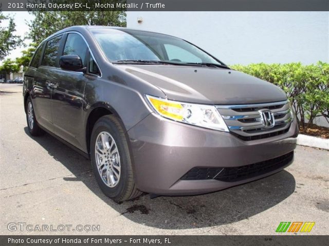 2012 Honda Odyssey EX-L in Mocha Metallic