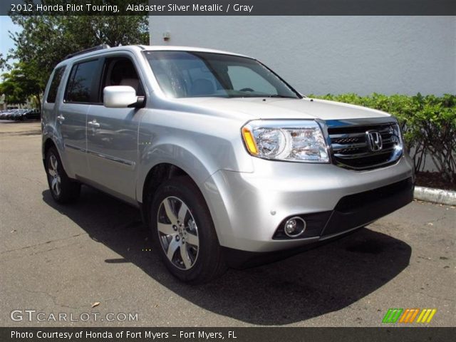 2012 Honda Pilot Touring in Alabaster Silver Metallic
