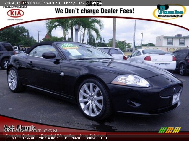 2009 Jaguar XK XK8 Convertible in Ebony Black