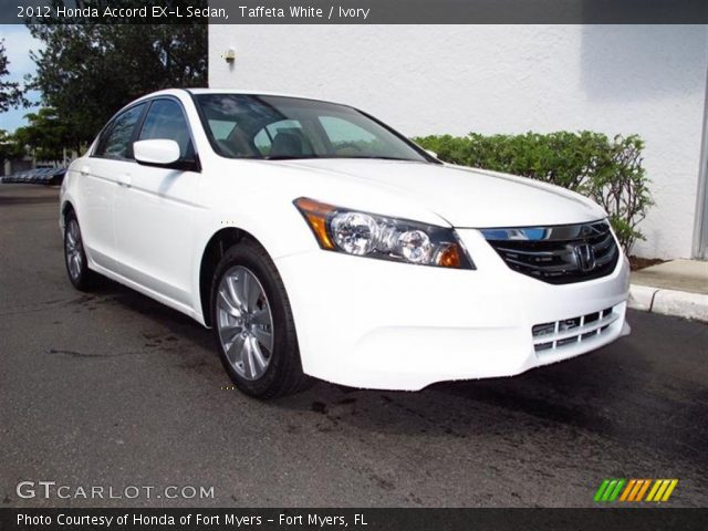 2012 Honda Accord EX-L Sedan in Taffeta White