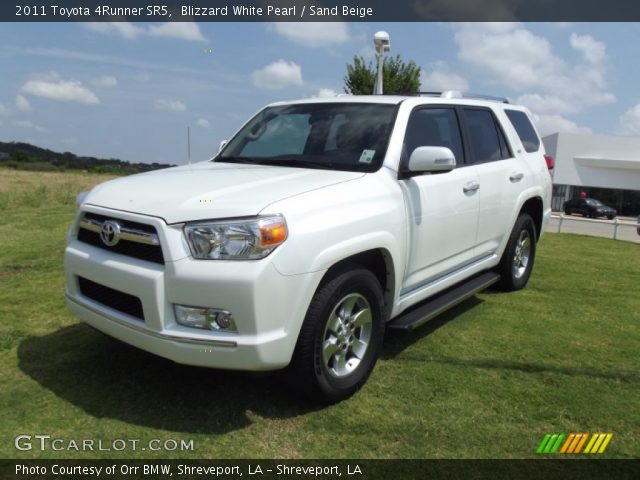 2011 Toyota 4Runner SR5 in Blizzard White Pearl