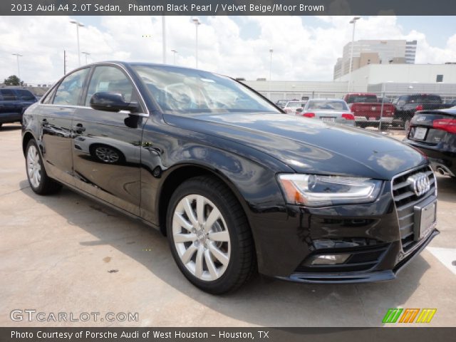 2013 Audi A4 2.0T Sedan in Phantom Black Pearl