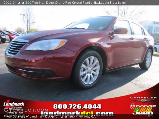 2011 Chrysler 200 Touring in Deep Cherry Red Crystal Pearl