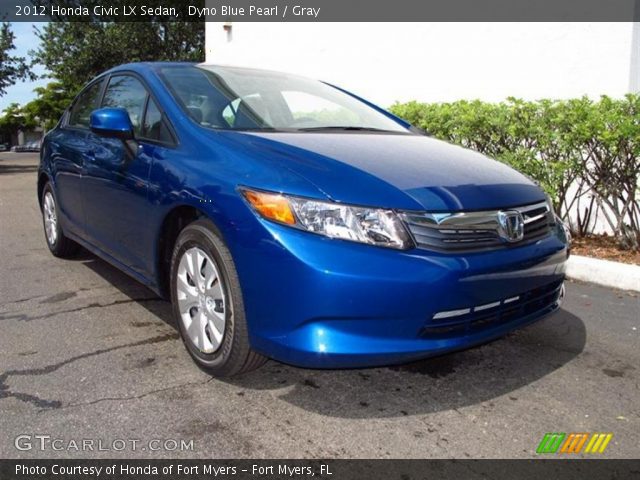 Dyno blue honda civic #1