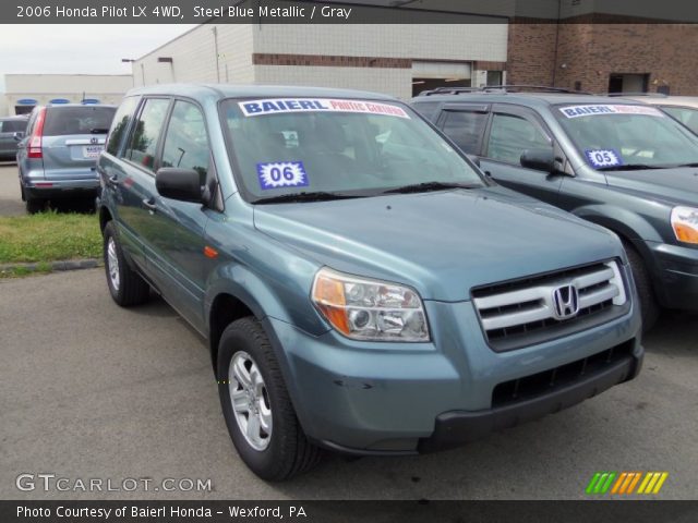 2006 Honda Pilot LX 4WD in Steel Blue Metallic