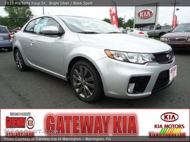 2010 Kia Forte Koup SX in Bright Silver