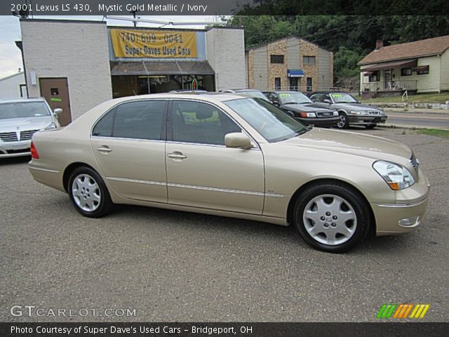 2001 Lexus LS 430 in Mystic Gold Metallic