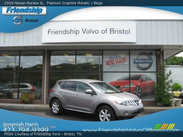 2009 Nissan Murano SL in Platinum Graphite Metallic