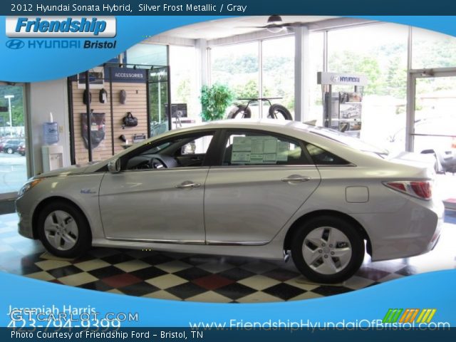 2012 Hyundai Sonata Hybrid in Silver Frost Metallic