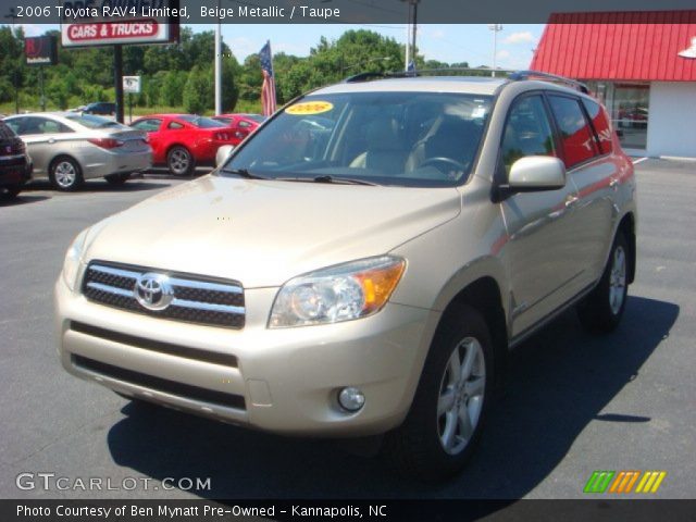2006 Toyota RAV4 Limited in Beige Metallic