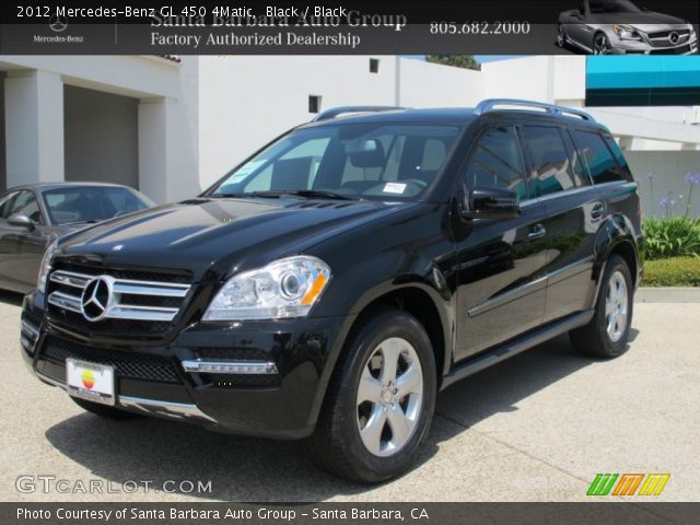 2012 Mercedes-Benz GL 450 4Matic in Black