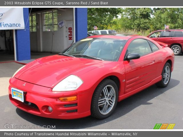 2003 Mitsubishi Eclipse GTS Coupe in Saronno Red