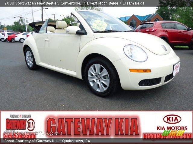 2008 Volkswagen New Beetle S Convertible in Harvest Moon Beige