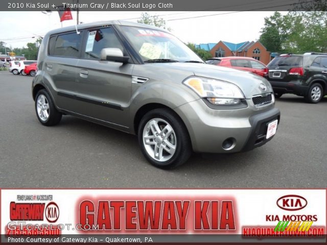 2010 Kia Soul + in Titanium Gray