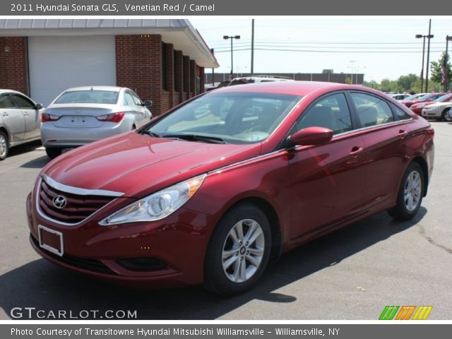 2011 Hyundai Sonata GLS in Venetian Red