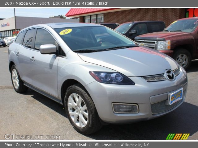 2007 Mazda CX-7 Sport in Liquid Platinum Metallic