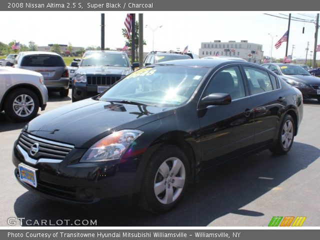 2008 Nissan Altima 2.5 S in Super Black
