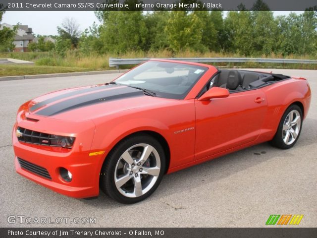 2011 Chevrolet Camaro SS/RS Convertible in Inferno Orange Metallic