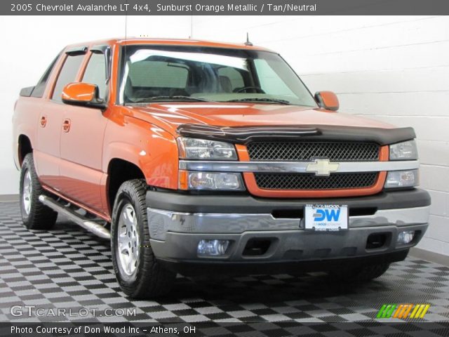 2005 Chevrolet Avalanche LT 4x4 in Sunburst Orange Metallic