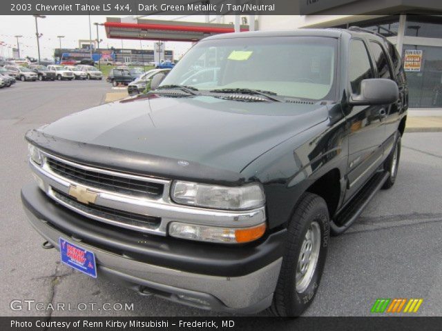 2003 Chevrolet Tahoe LS 4x4 in Dark Green Metallic