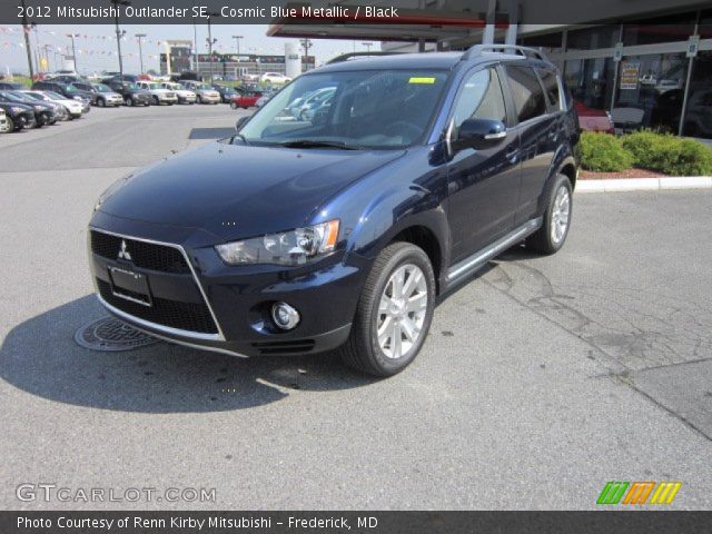 2012 Mitsubishi Outlander SE in Cosmic Blue Metallic