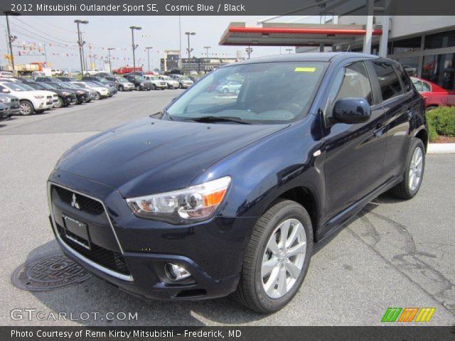 2012 Mitsubishi Outlander Sport SE in Cosmic Blue