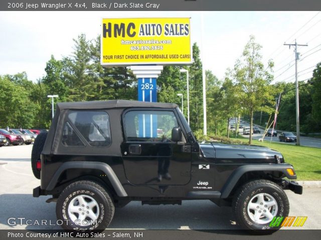 2006 Jeep Wrangler X 4x4 in Black