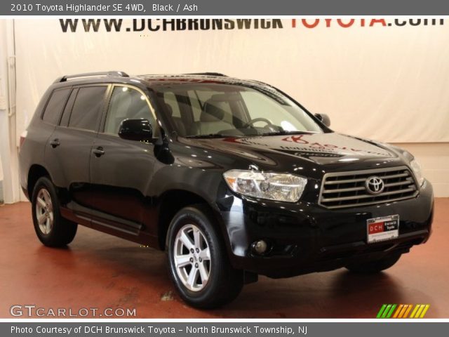 2010 Toyota Highlander SE 4WD in Black