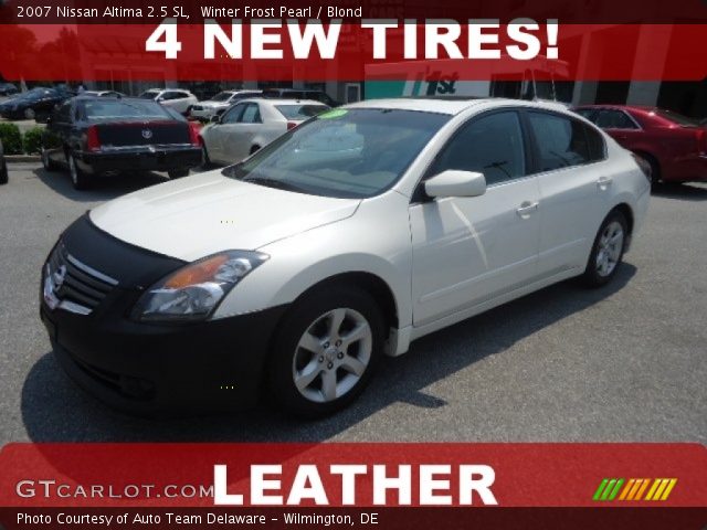 2007 Nissan altima winter frost #9