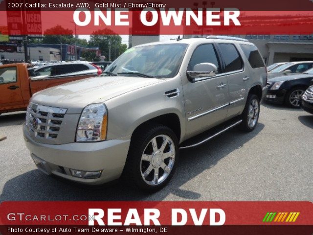 2007 Cadillac Escalade AWD in Gold Mist