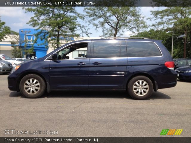 2008 Honda Odyssey EX-L in Baltic Blue Pearl