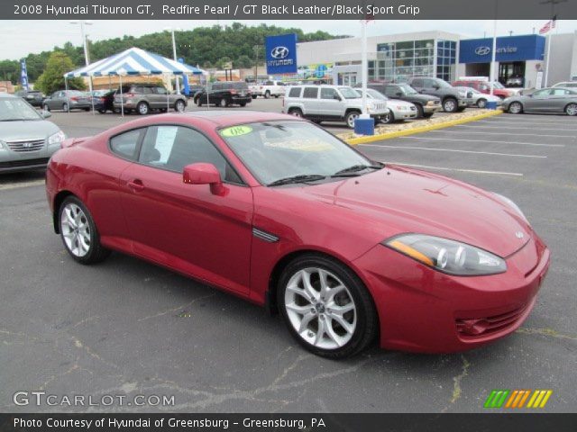 2008 Hyundai Tiburon GT in Redfire Pearl