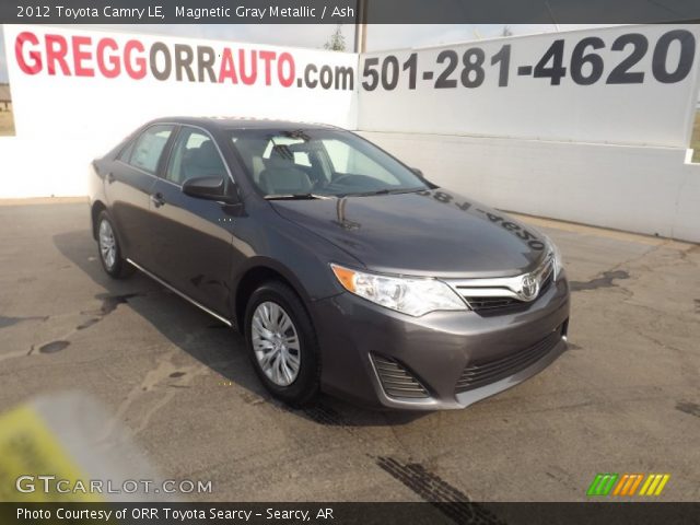 2012 Toyota Camry LE in Magnetic Gray Metallic