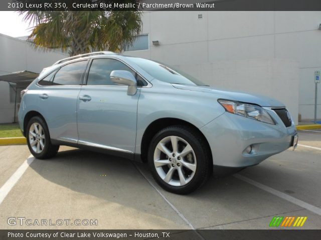 2010 Lexus RX 350 in Cerulean Blue Metallic