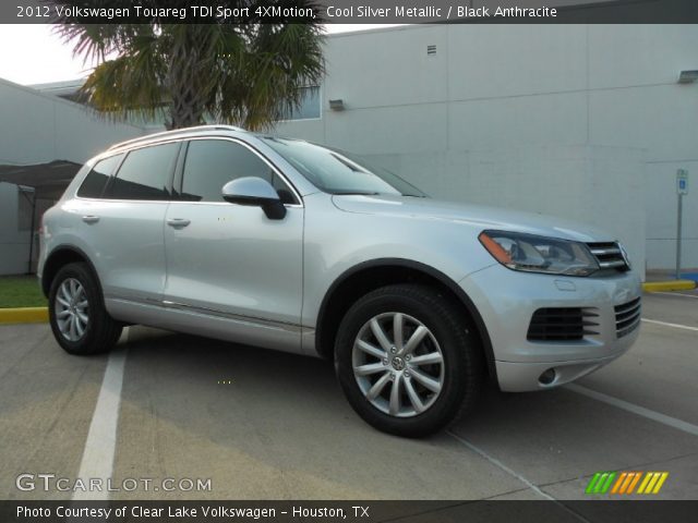 2012 Volkswagen Touareg TDI Sport 4XMotion in Cool Silver Metallic