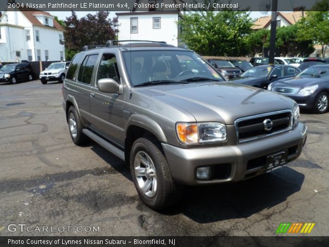 2004 Nissan Pathfinder LE Platinum 4x4 in Polished Pewter Metallic