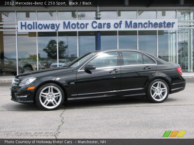 2012 Mercedes-Benz C 250 Sport in Black