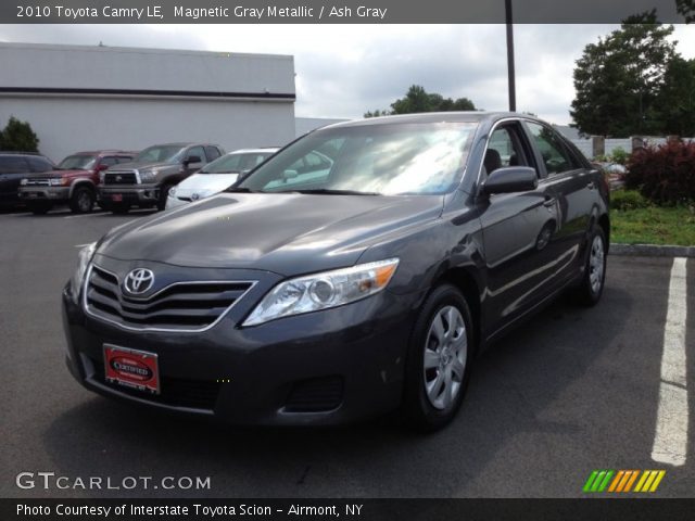 2010 Toyota Camry LE in Magnetic Gray Metallic