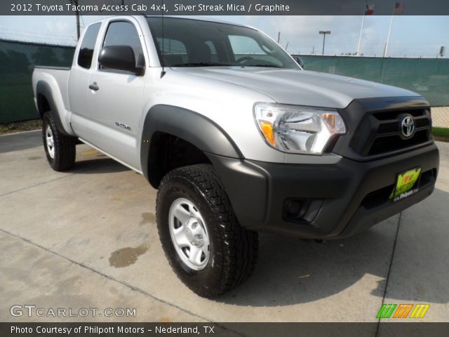 2012 Toyota Tacoma Access Cab 4x4 in Silver Streak Mica