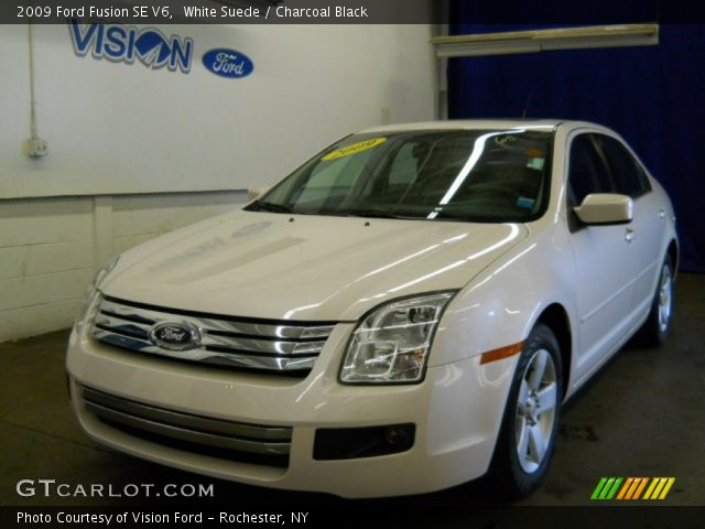 2009 Ford Fusion SE V6 in White Suede