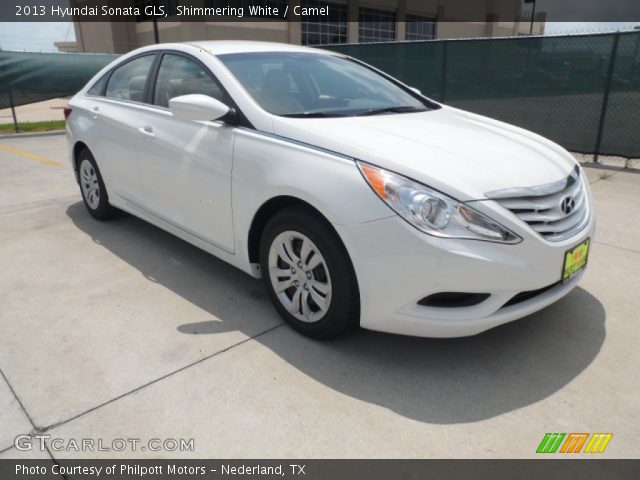 2013 Hyundai Sonata GLS in Shimmering White