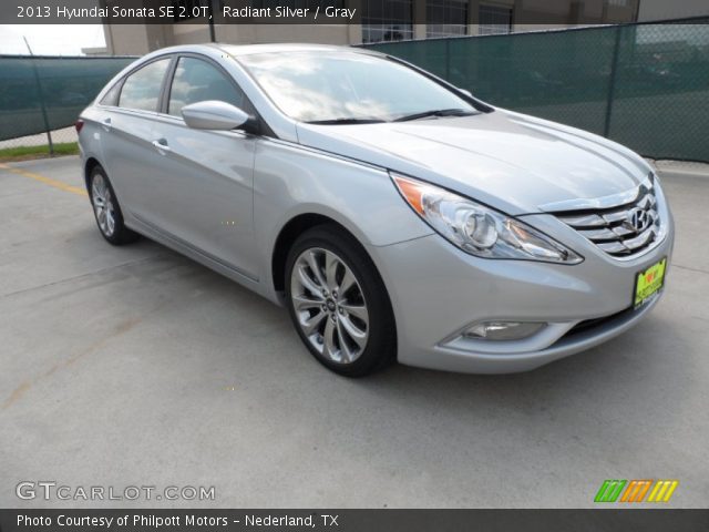 2013 Hyundai Sonata SE 2.0T in Radiant Silver