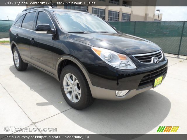 2012 Hyundai Veracruz GLS in Black Noir Pearl