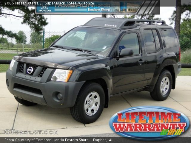 2006 Nissan Xterra S in Super Black