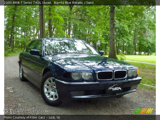 2000 BMW 7 Series 740iL Sedan in Biarritz Blue Metallic